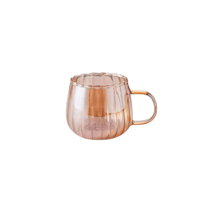 Modern Kaffekopp i Glas – 350 ml